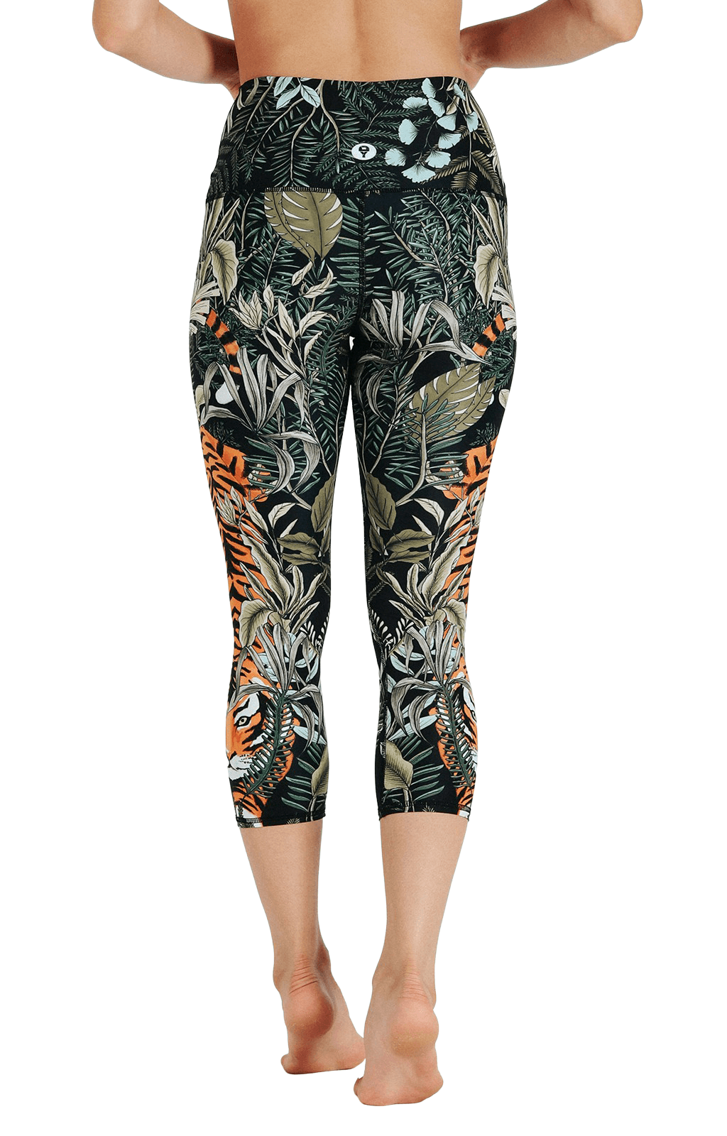 Rawr Talent Printed Yoga Crops - Free Spirited