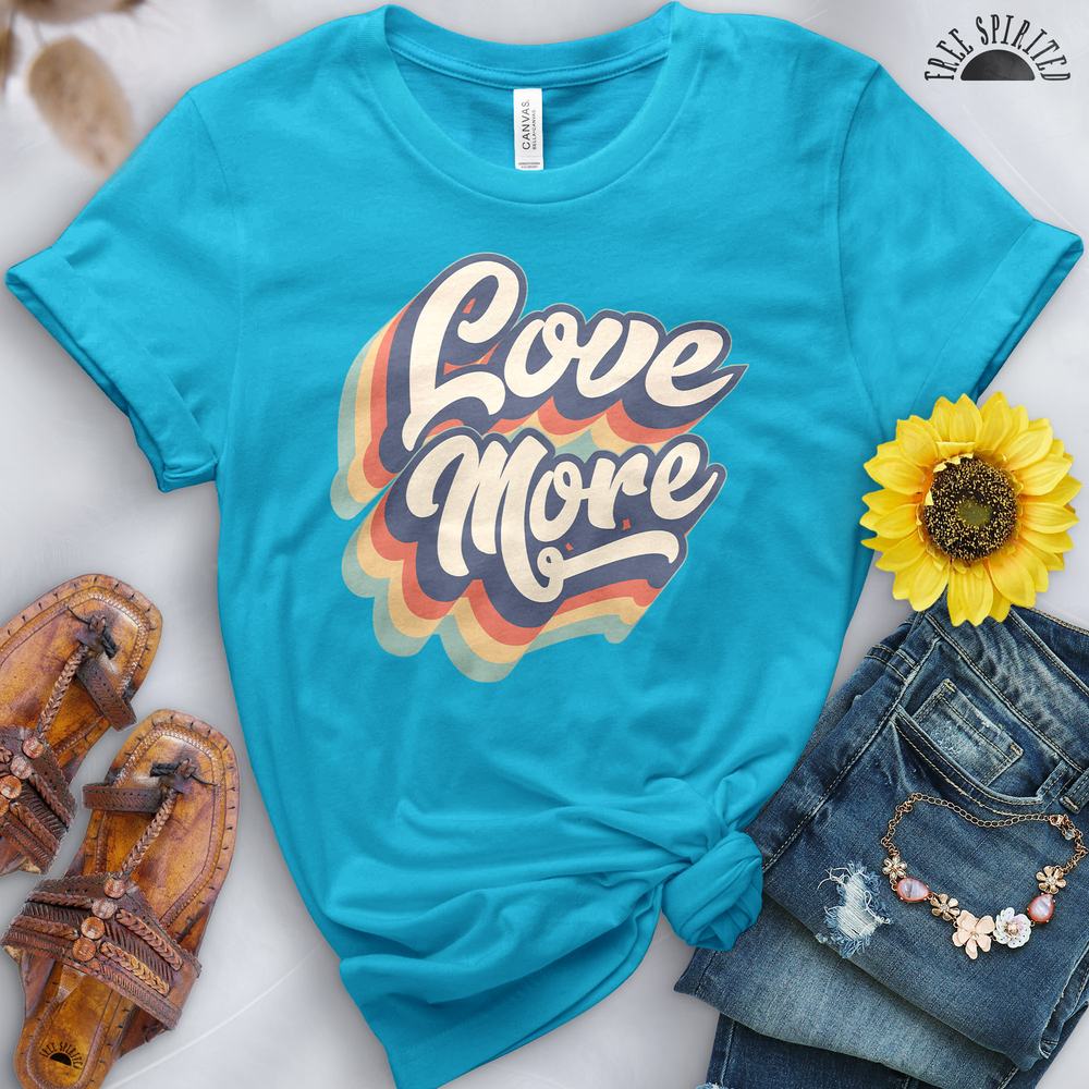 Retro Love Tee - Free Spirited