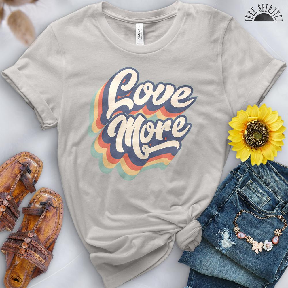 Retro Love Tee - Free Spirited