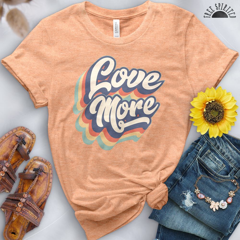 Retro Love Tee - Free Spirited