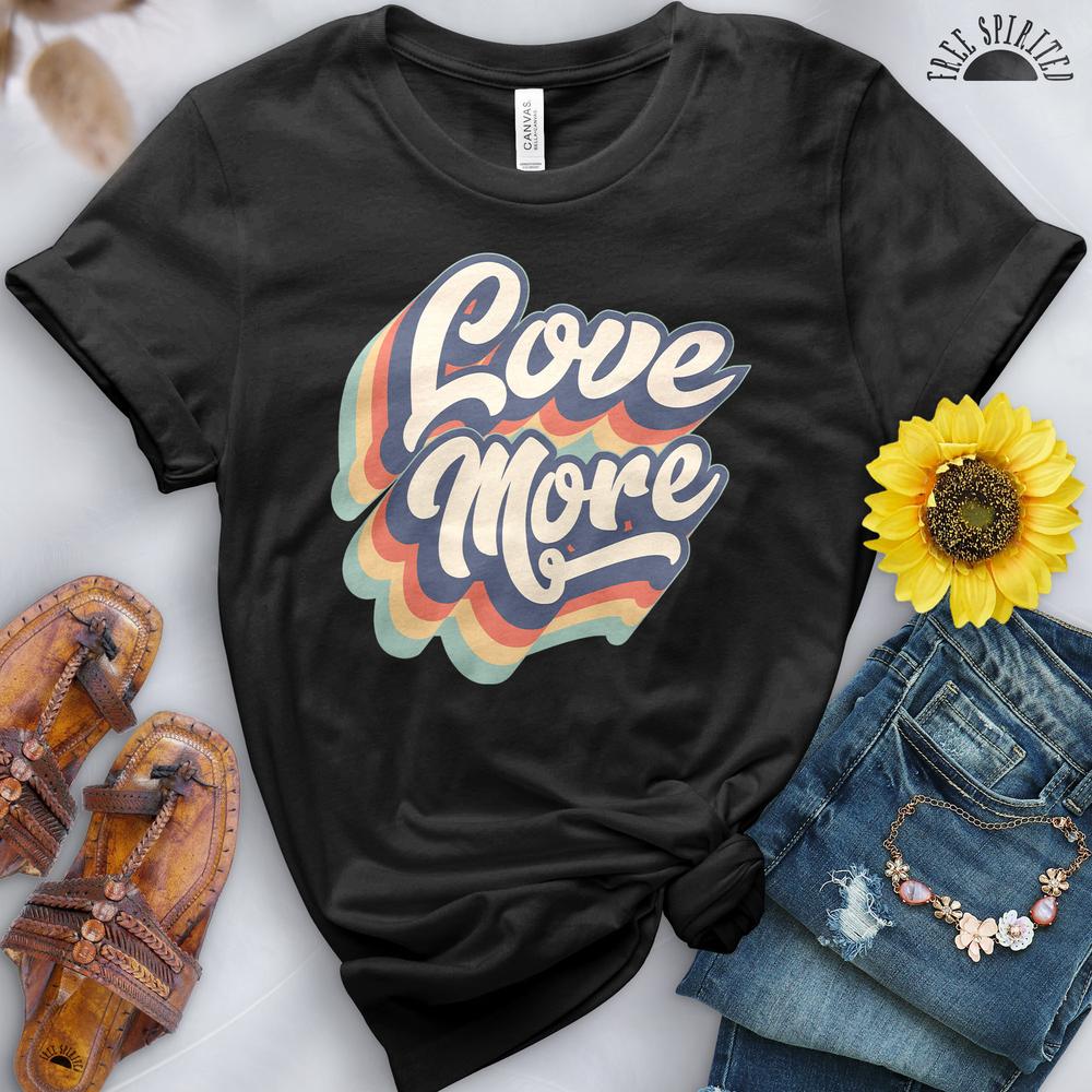 Retro Love Tee - Free Spirited