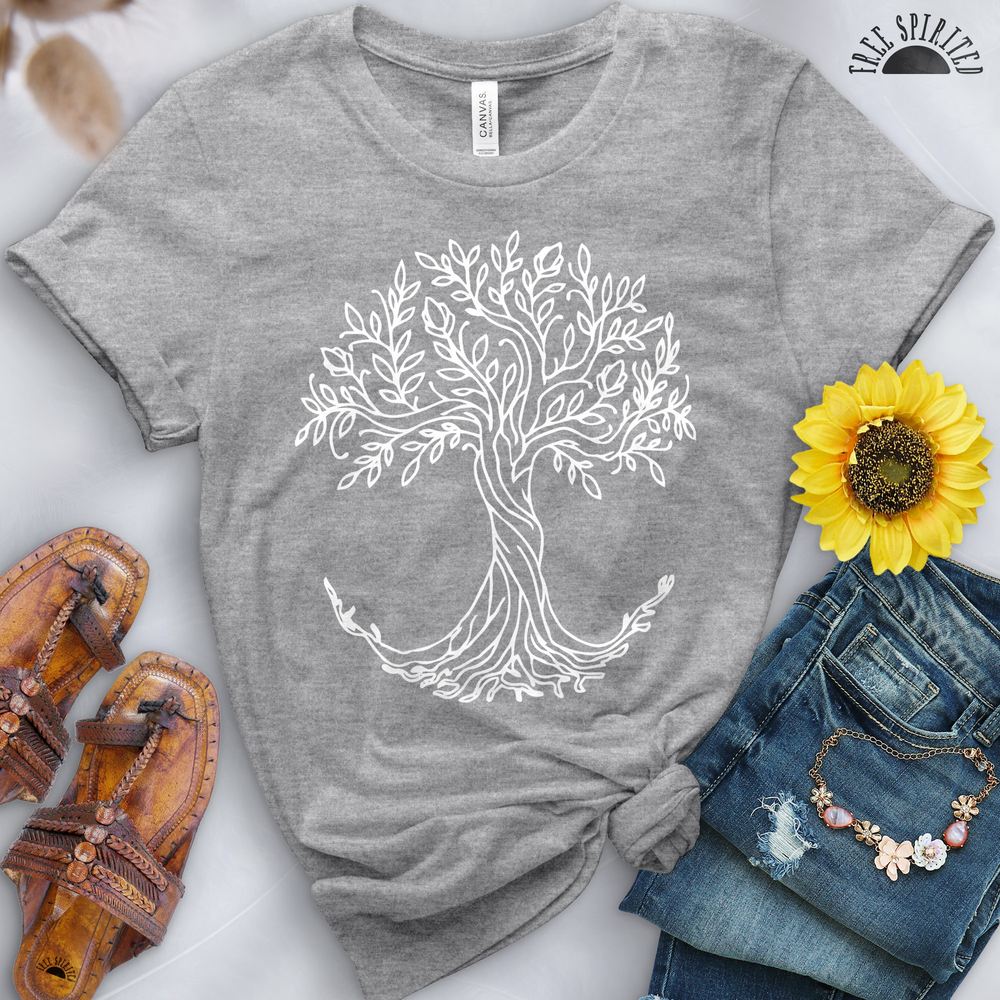 Rooted Tree Tee - Free Spirited