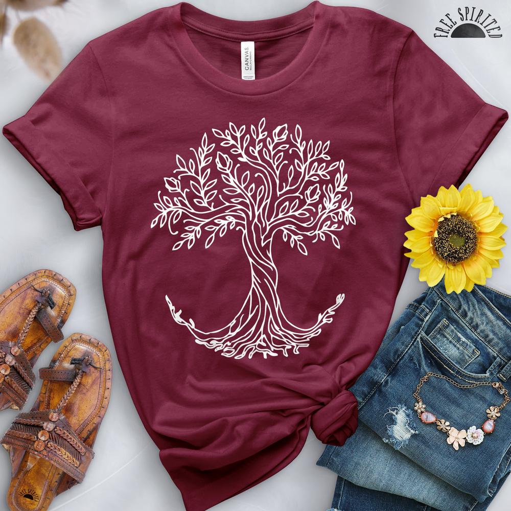 Rooted Tree Tee - Free Spirited