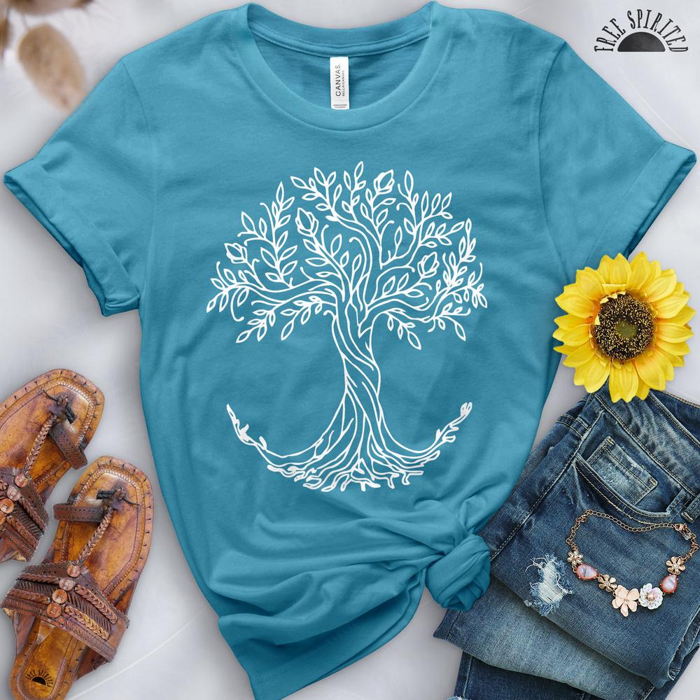 Rooted Tree Tee - Free Spirited