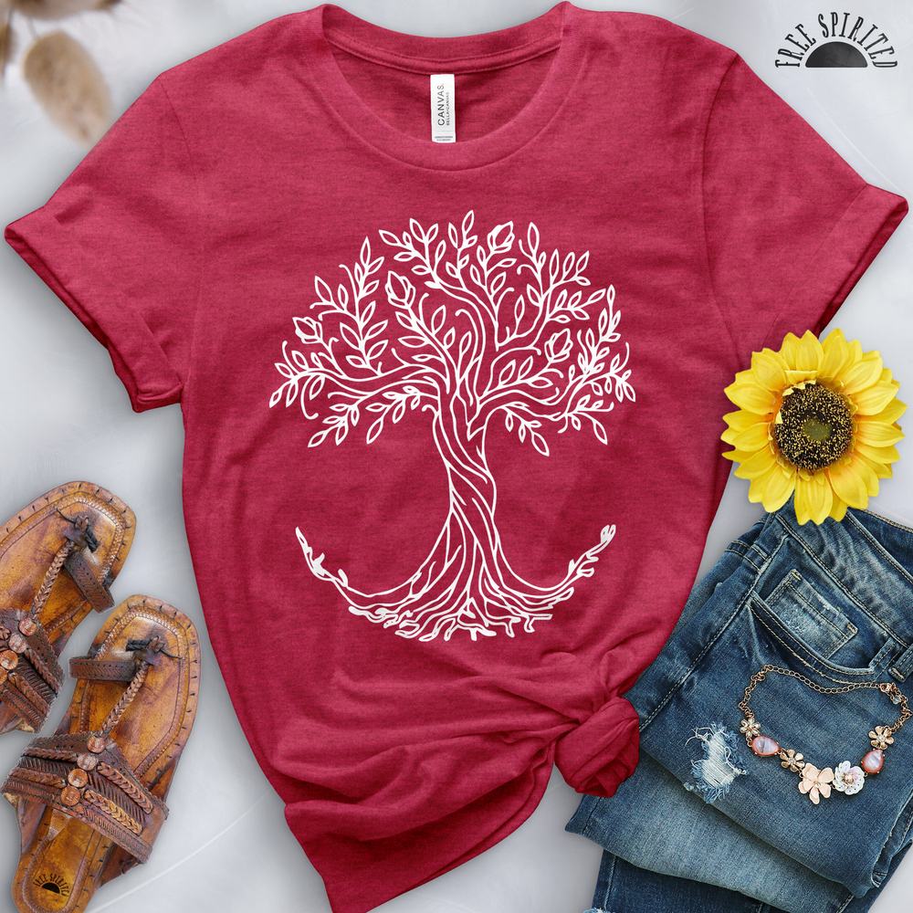 Rooted Tree Tee - Free Spirited