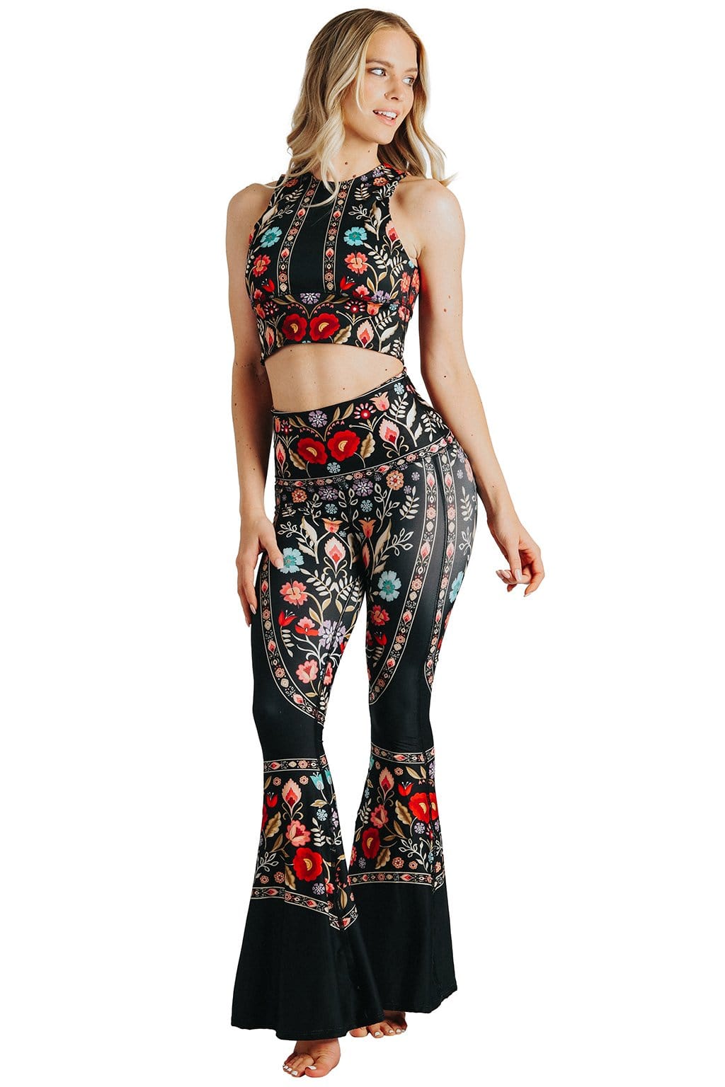 Rustica Printed Bell Bottoms - Free Spirited