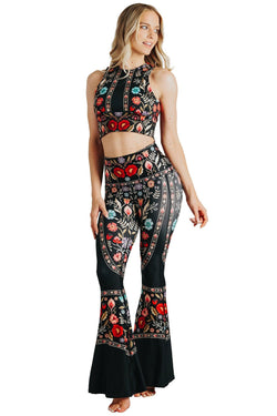 Rustica Printed Bell Bottoms - Free Spirited