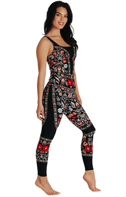 Rustica Printed Yoga Leggings - Free Spirited