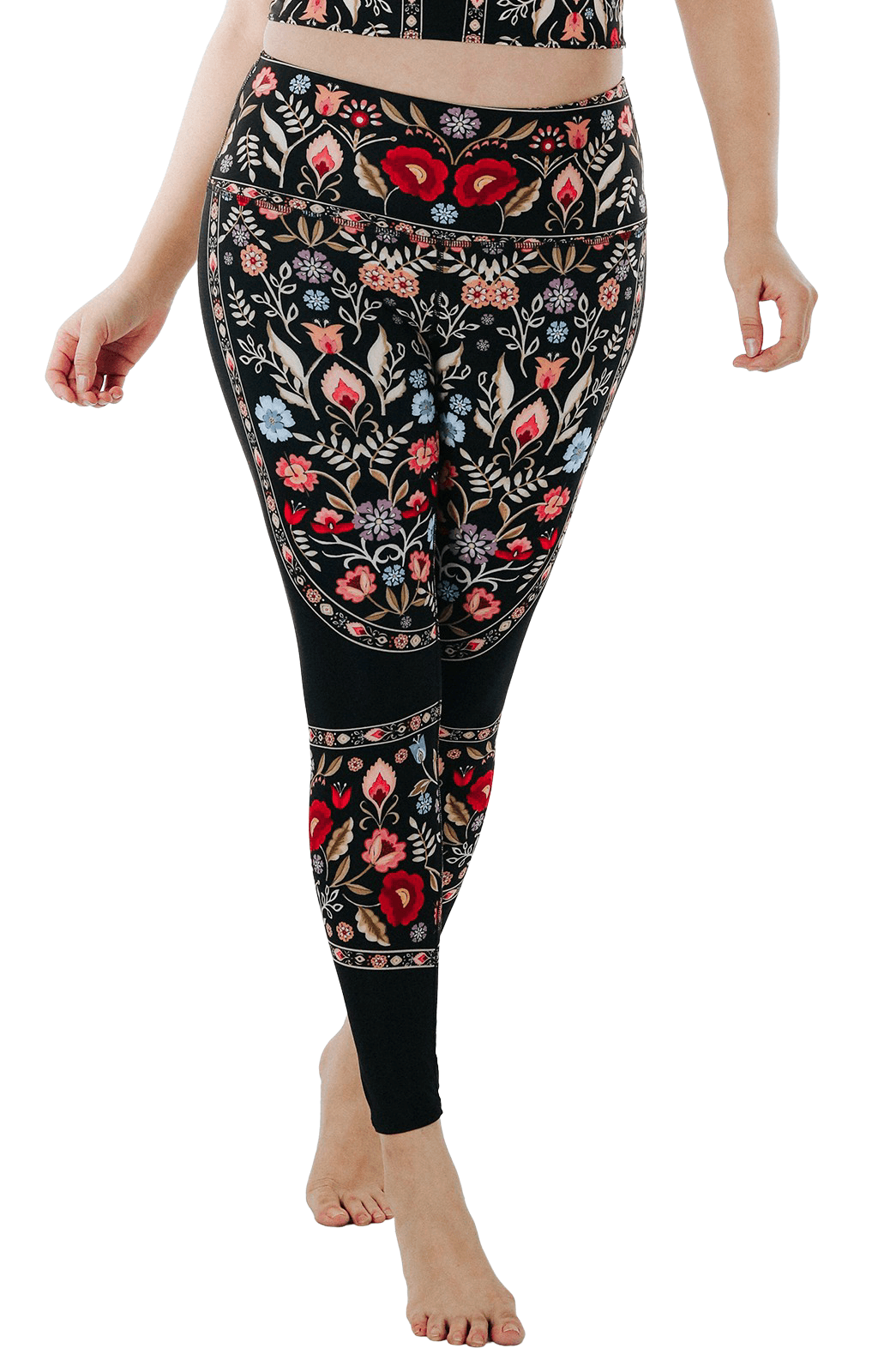 Rustica Printed Yoga Leggings - Free Spirited