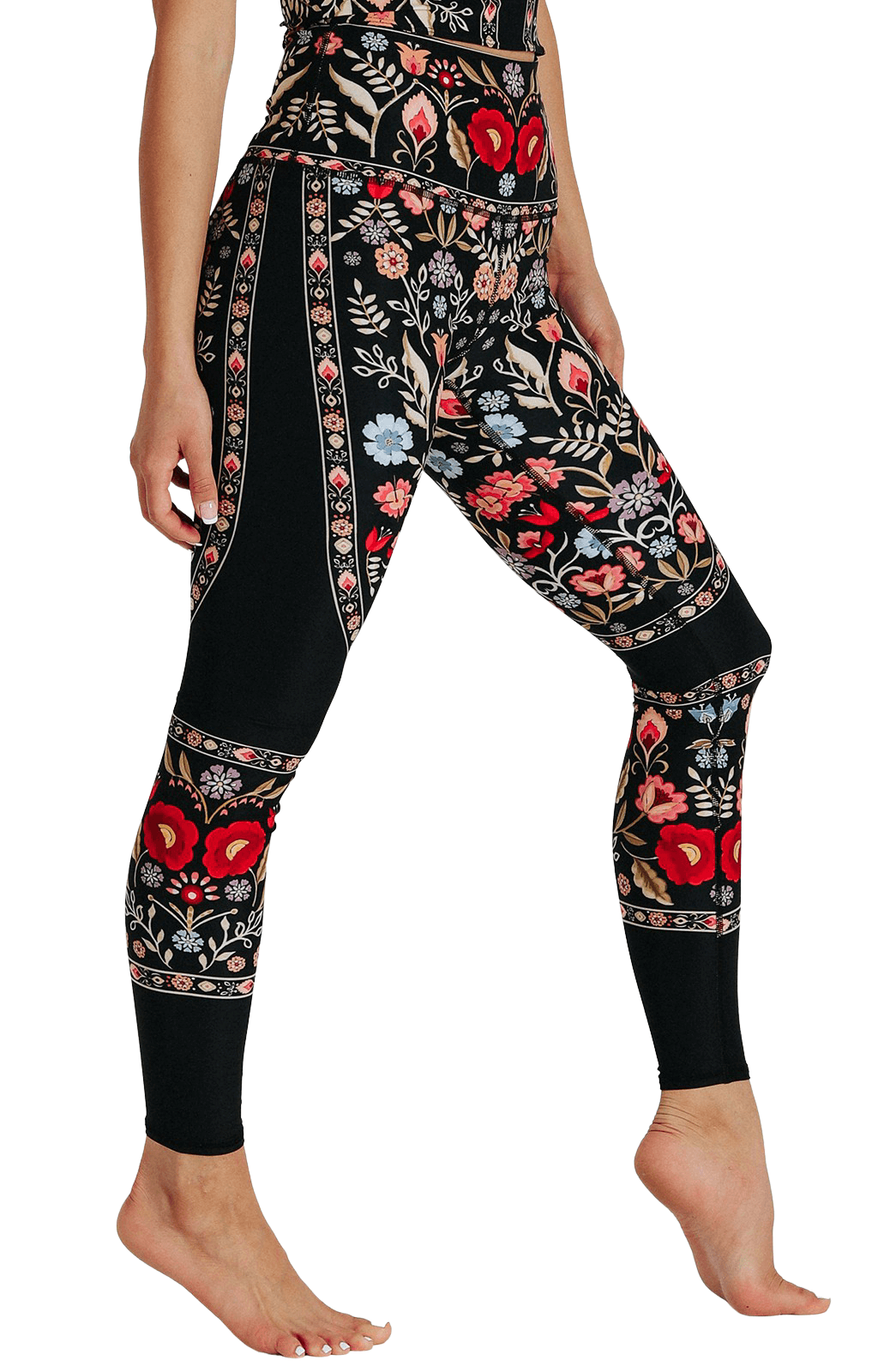 Rustica Printed Yoga Leggings - Free Spirited