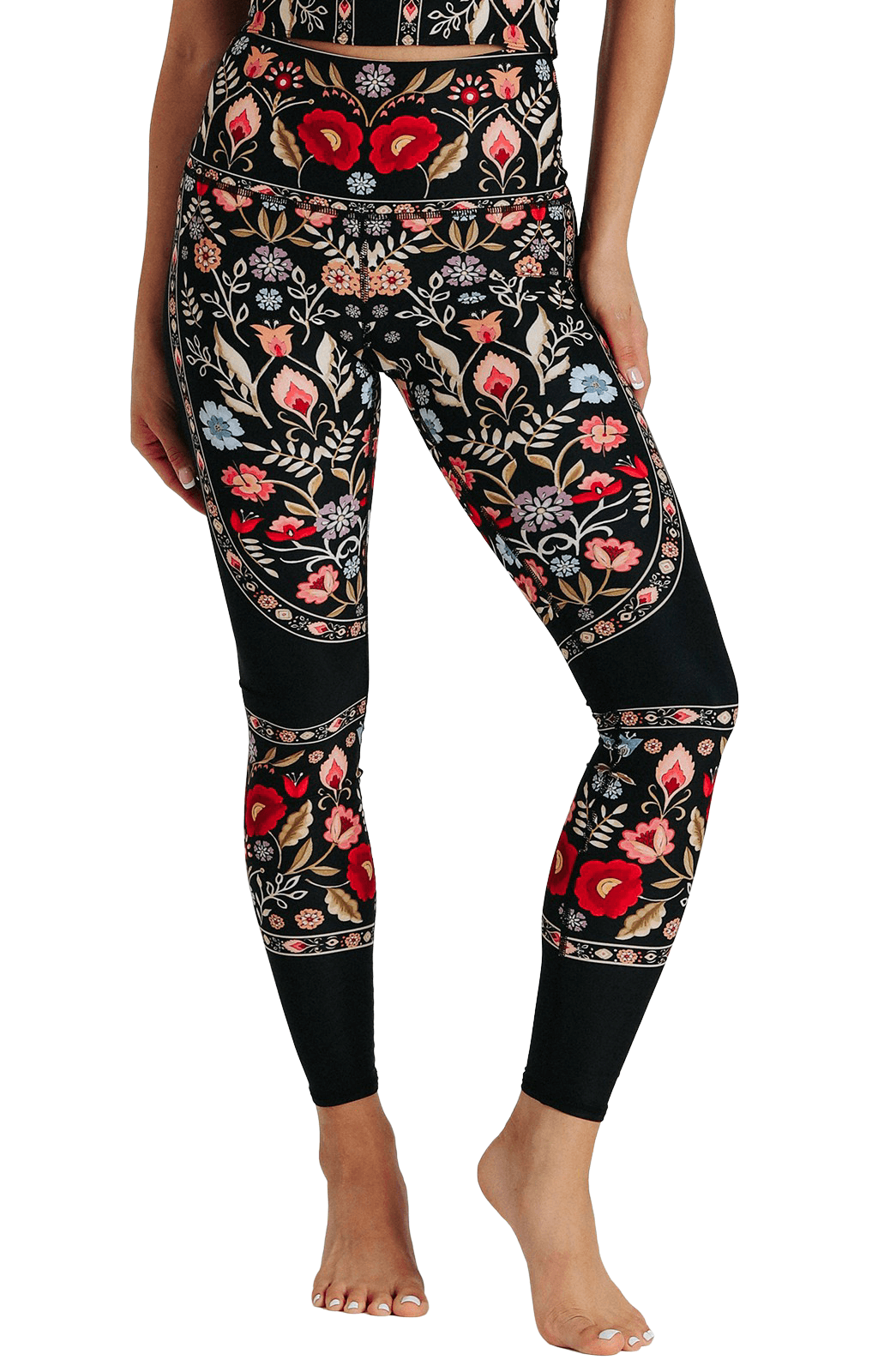 Rustica Printed Yoga Leggings - Free Spirited