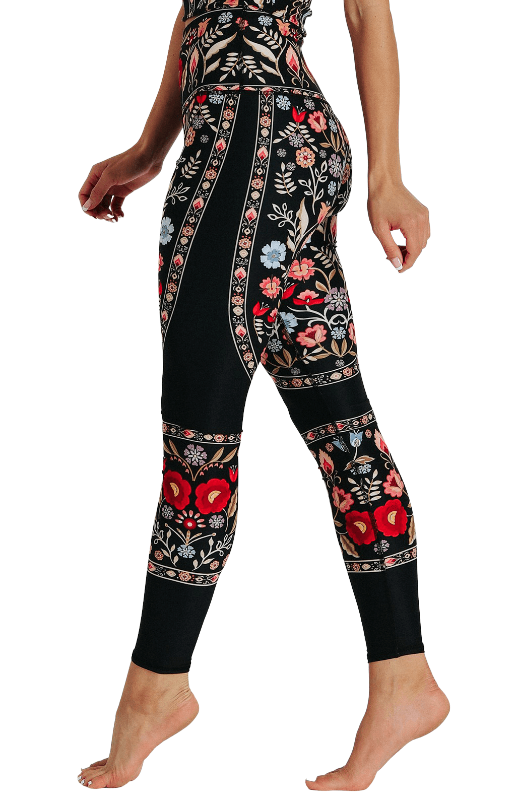 Rustica Printed Yoga Leggings - Free Spirited