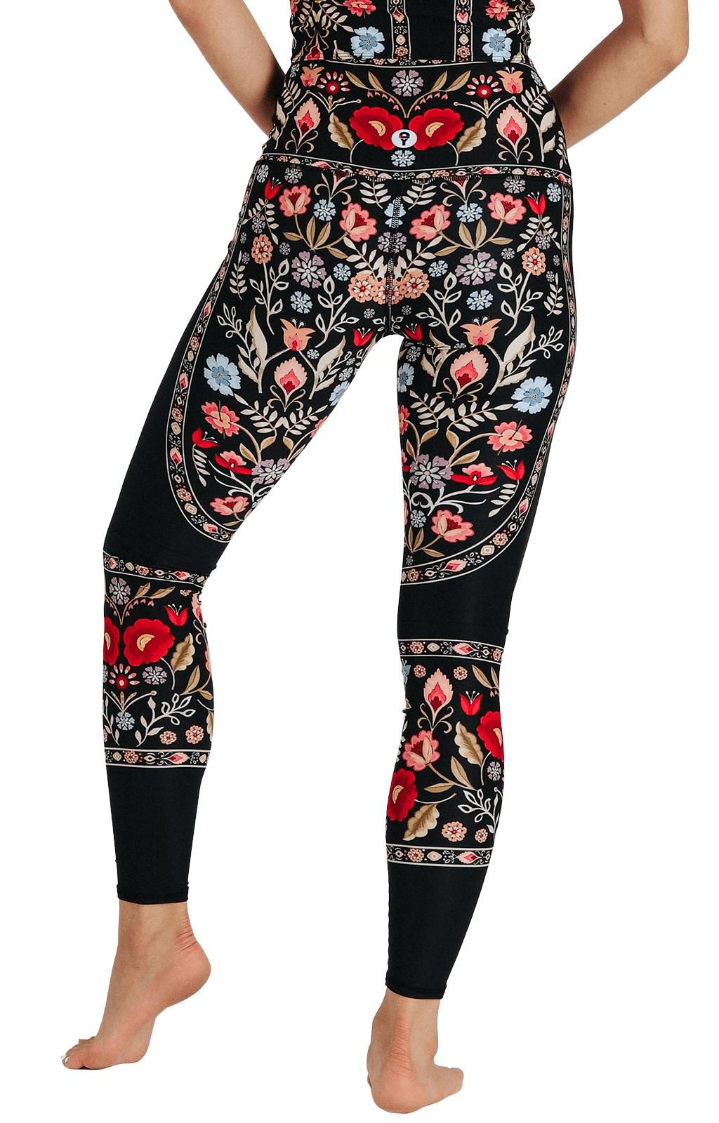 Rustica Printed Yoga Leggings - Free Spirited