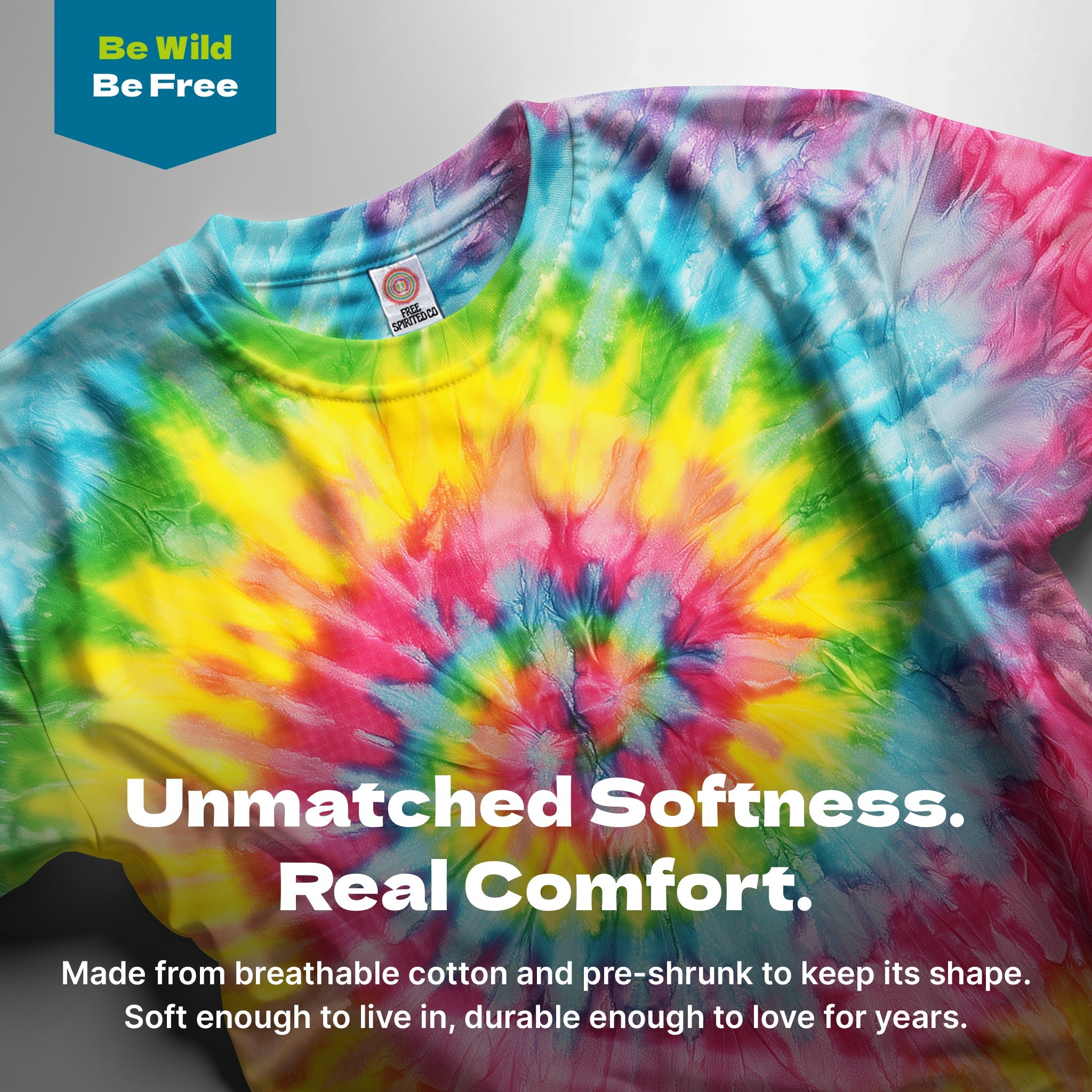 Saturn Hand Dyed Long Sleeve - Free Spirited