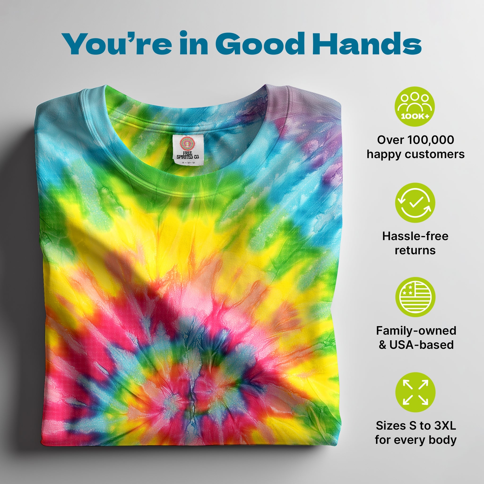 Saturn Hand Dyed Long Sleeve - Free Spirited