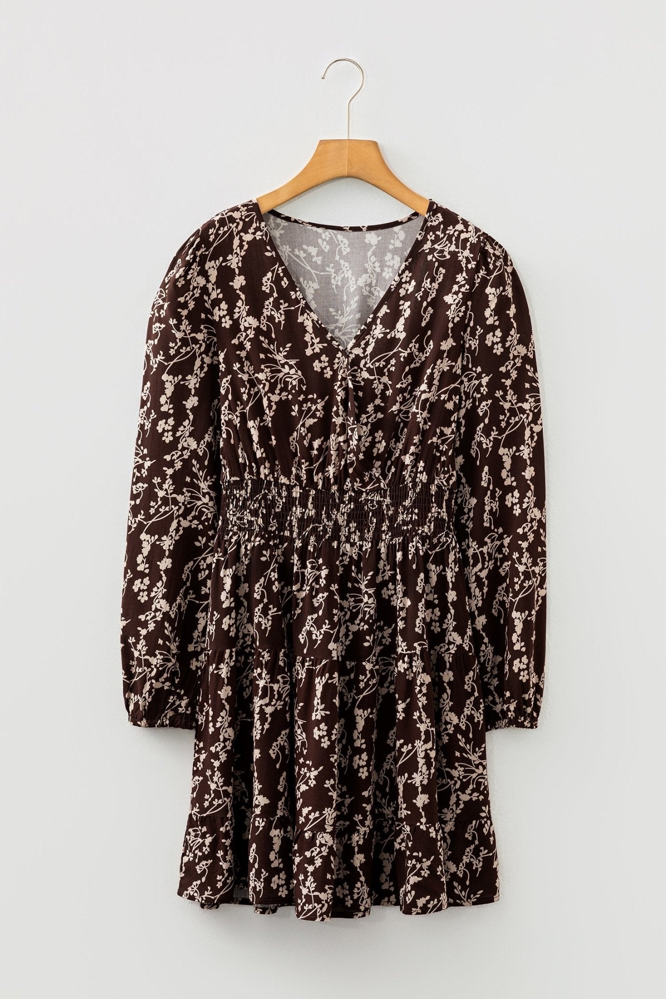 Serenity Waist Flared Mini Dress by Threaded Pear - Free Spirited