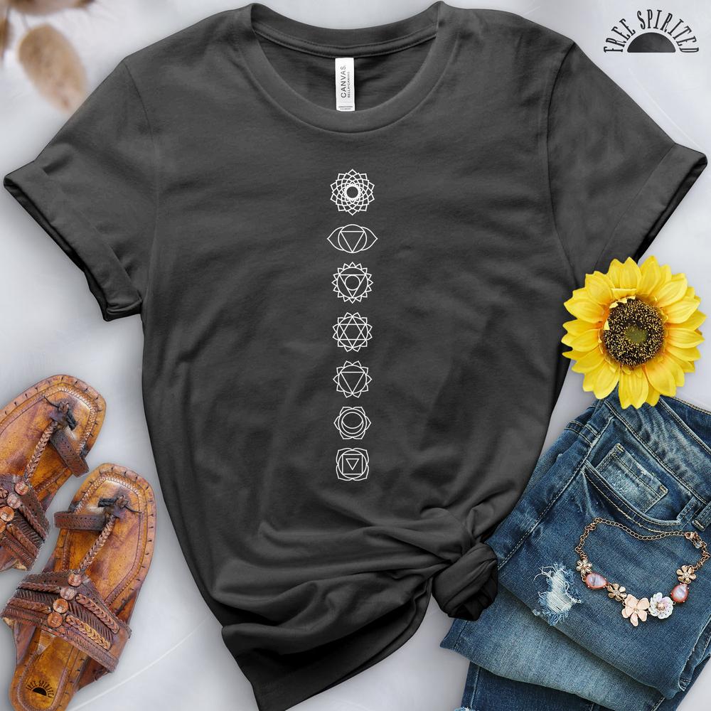 Seven Chakras Tee - Free Spirited