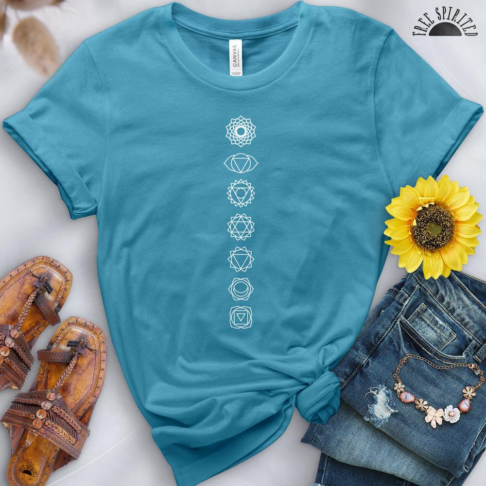 Seven Chakras Tee - Free Spirited