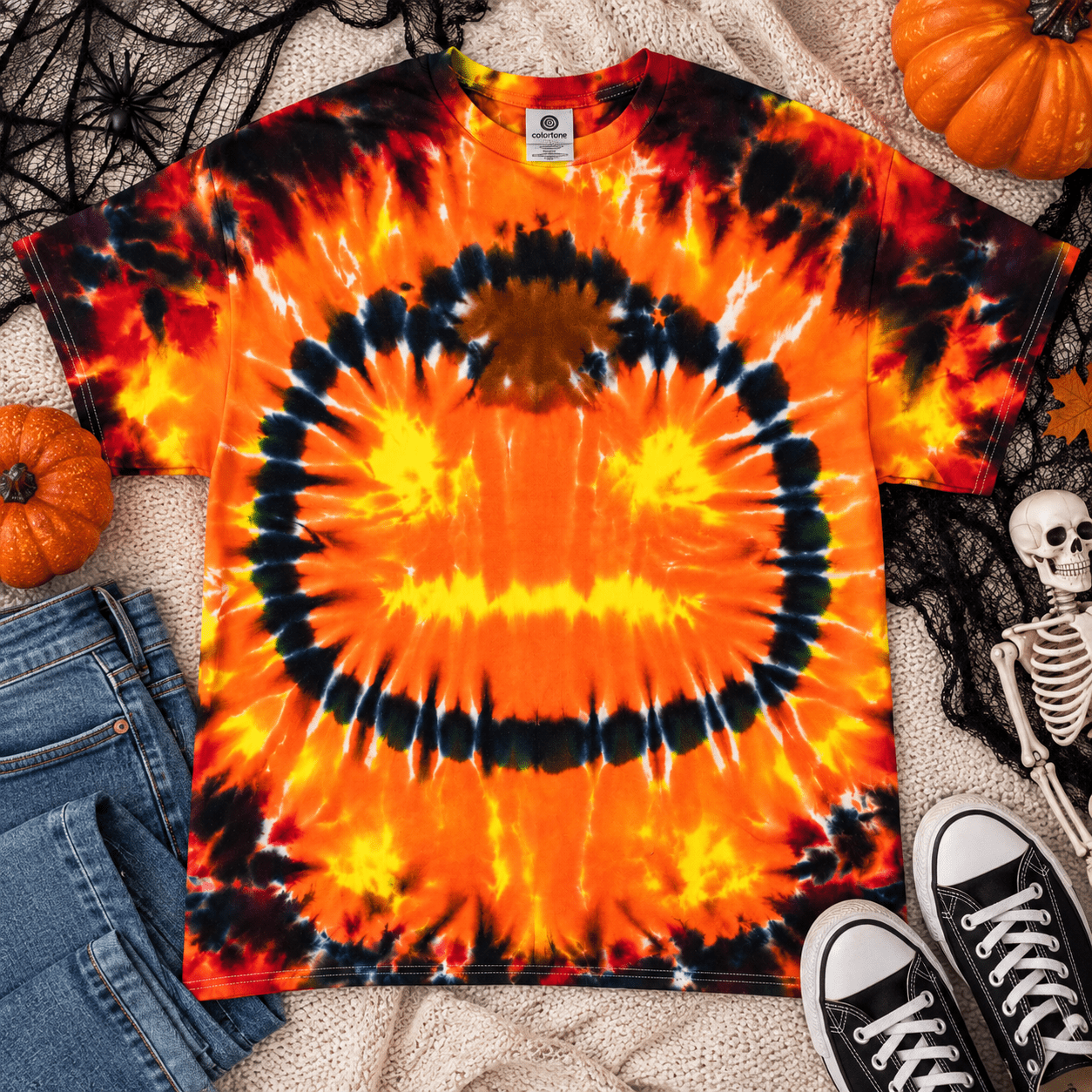 Signature Limited Pumpkin Hand-Dyed Comfort Shirt - Free Spirited