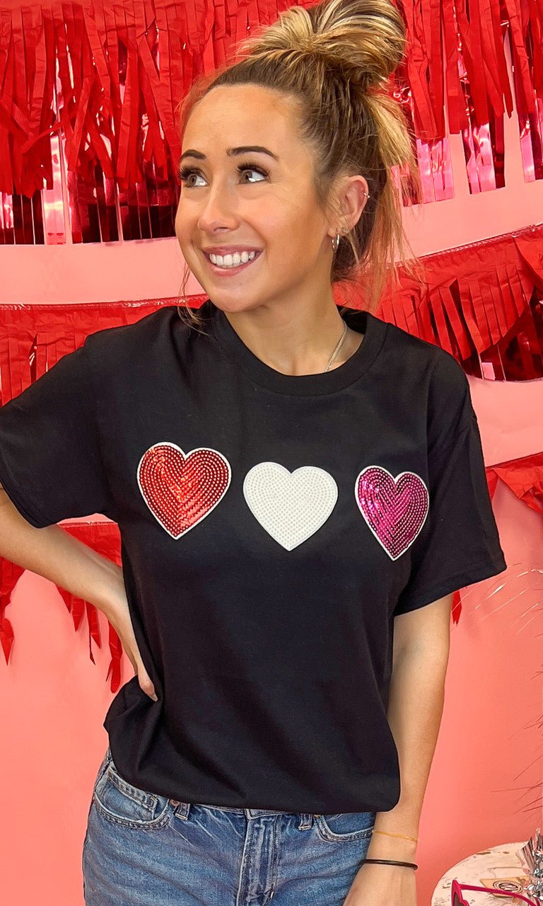 Sparkle Heart T-Shirt - Free Spirited