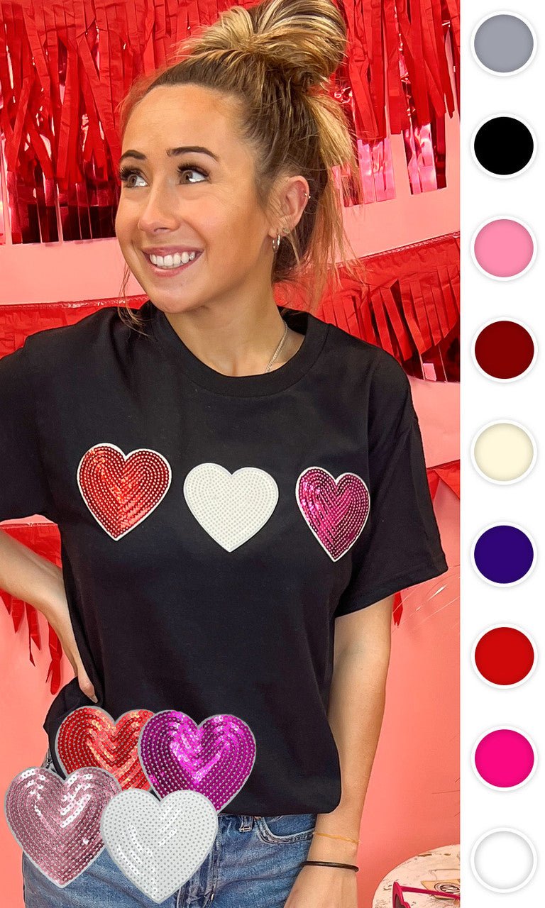 Sparkle Heart T-Shirt - Free Spirited