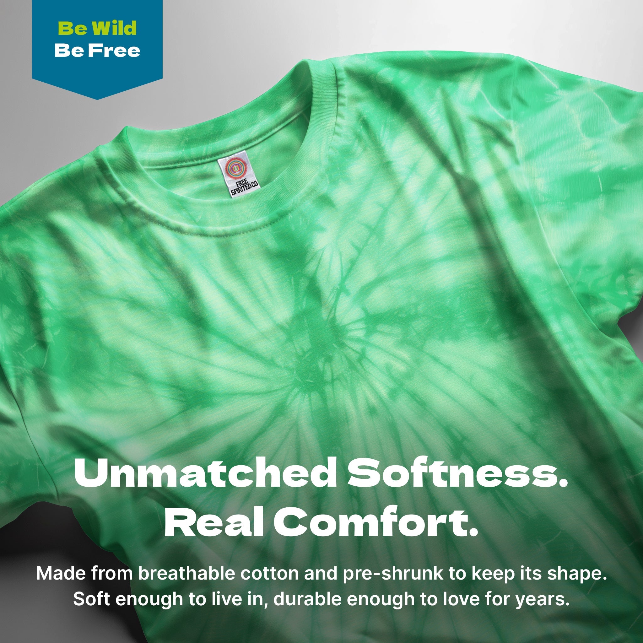 Spider Kelly Premium Hand - Dyed Comfort Shirt - Free Spirited