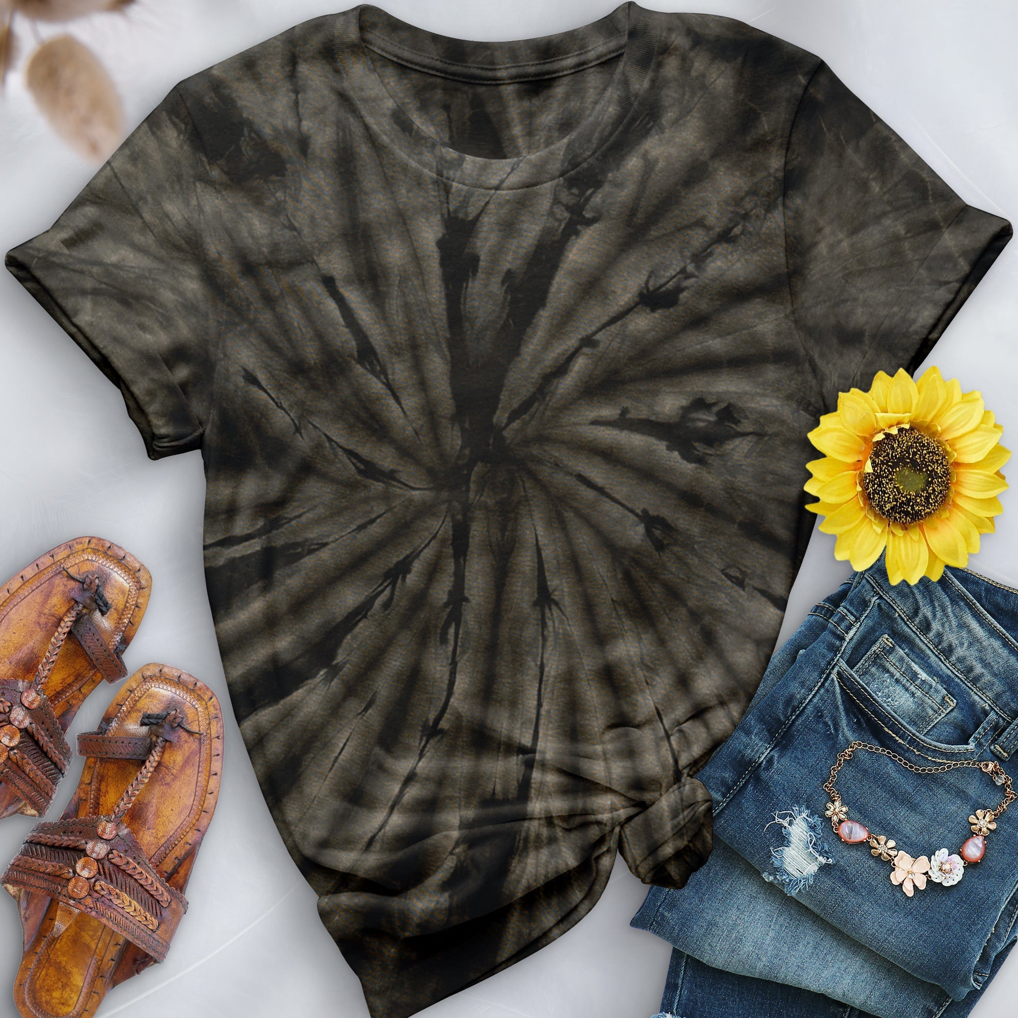 Make a Statement with the Spider Hand-Dyed Shirt