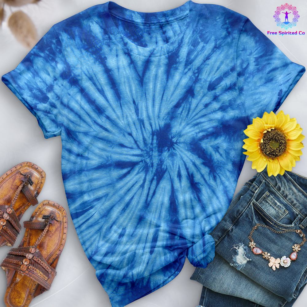 Spider Royal Tie - Dye Shirt - Free Spirited