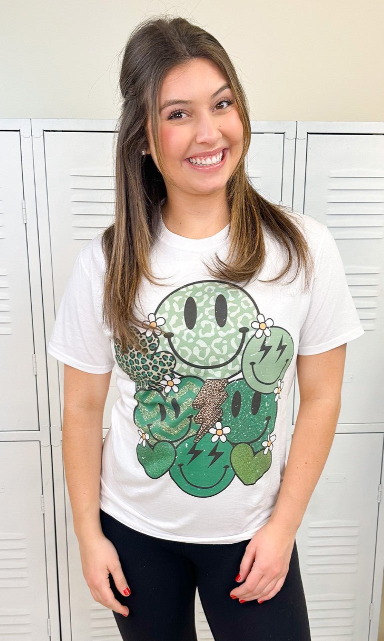 St. Patrick’s Vibes Adult Graphic T-Shirt - Free Spirited