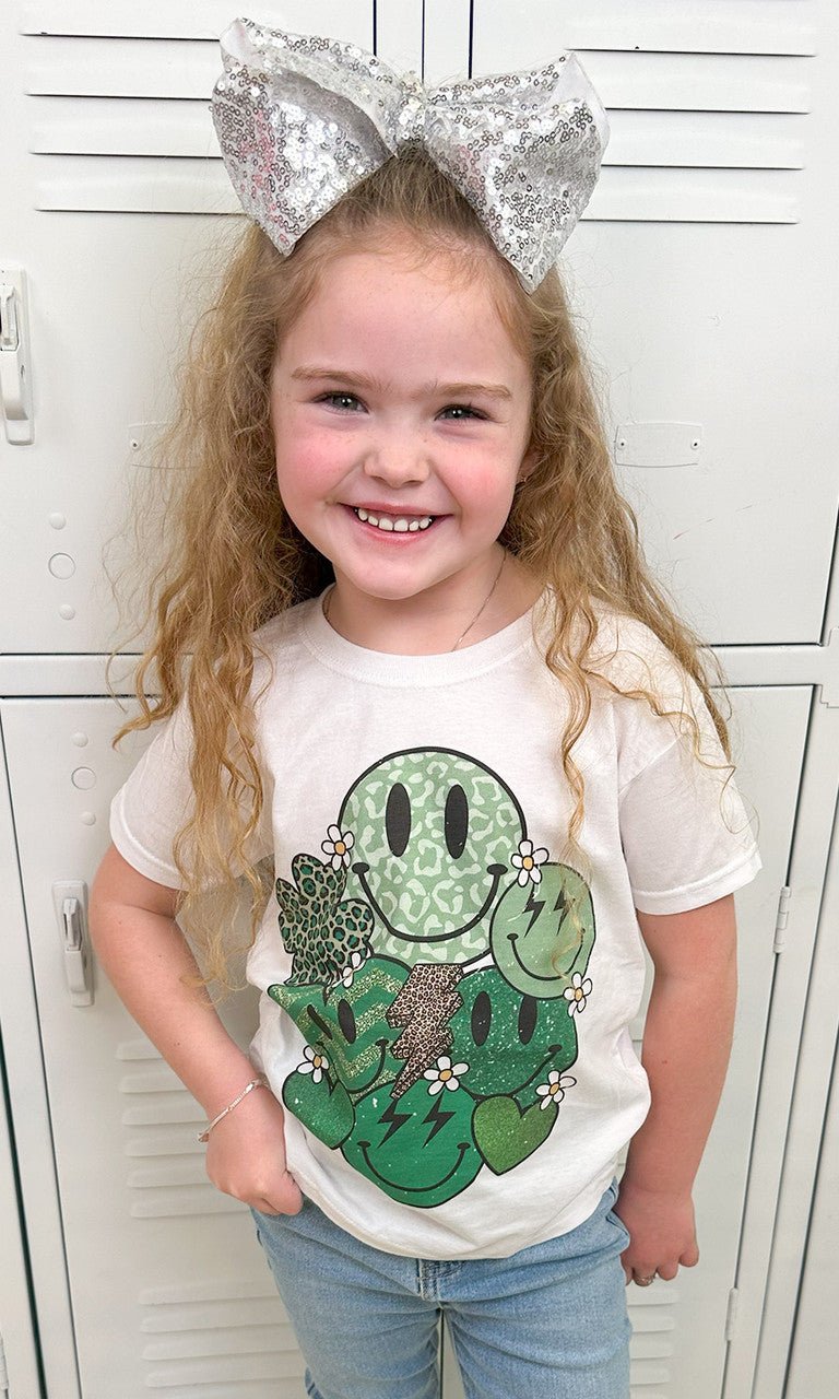 St. Patrick’s Vibes Youth Graphic T-Shirt - Free Spirited