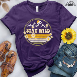 Stay Wild Mountain Tee - Free Spirited