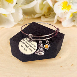 Strength Bangle Bracelet - Free Spirited