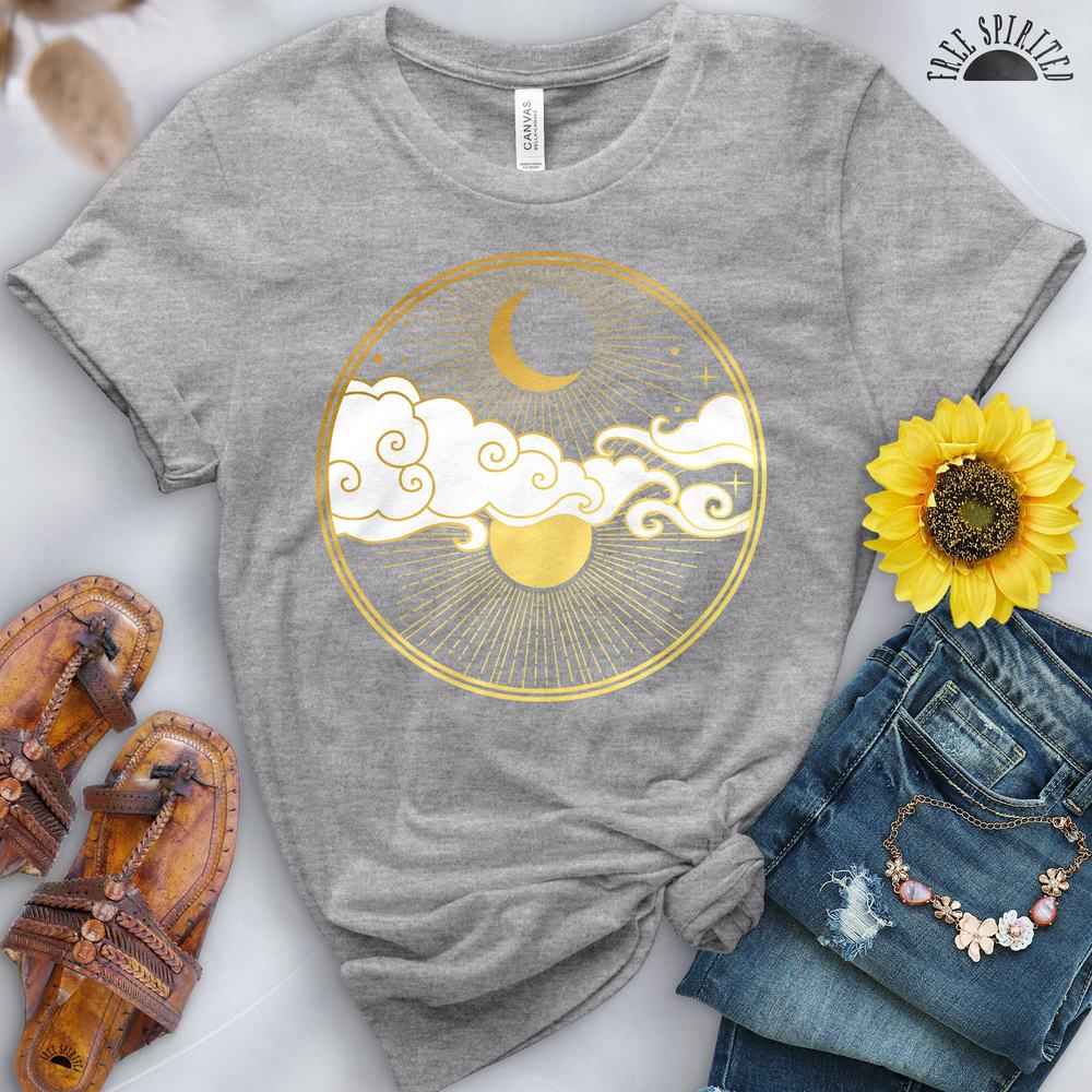 Sun and Moon Tee - Free Spirited