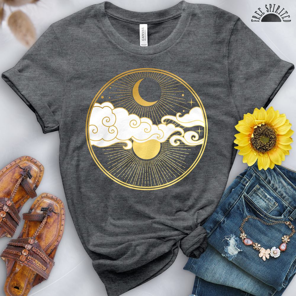 Sun and Moon Tee - Free Spirited