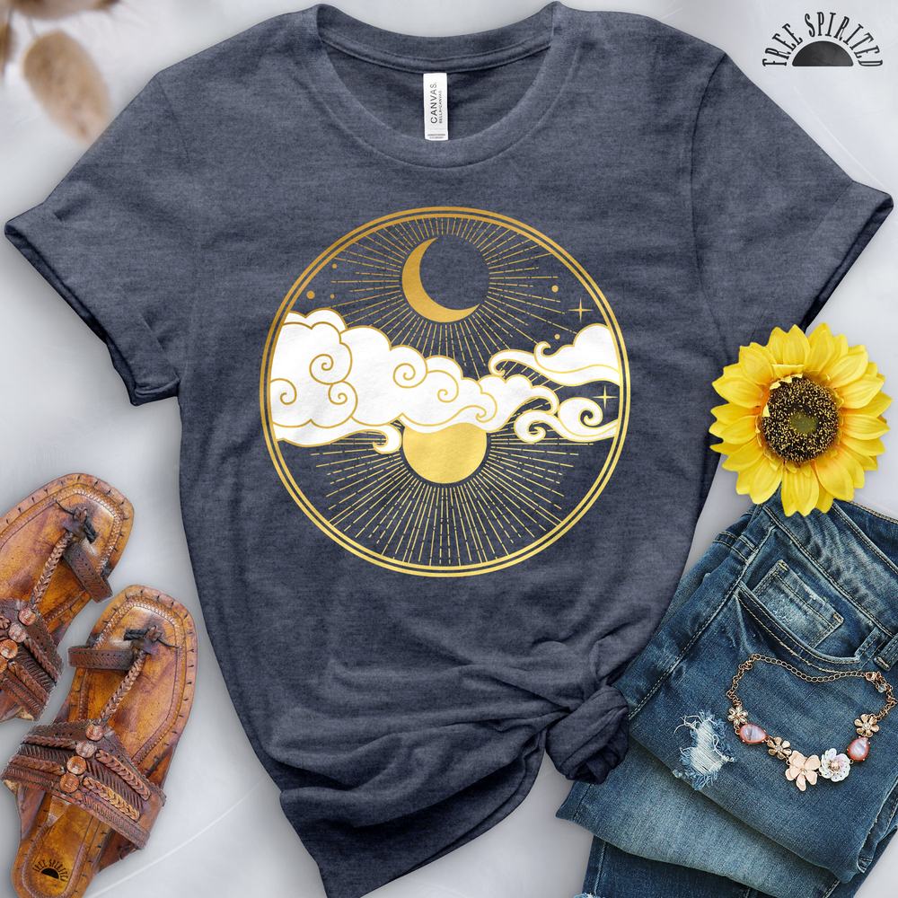 Sun and Moon Tee - Free Spirited