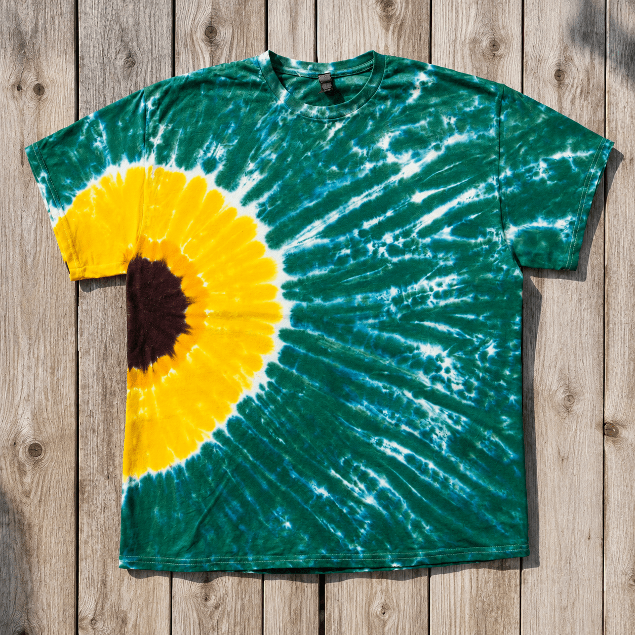 Sunflower Hand-Dyed Comfort Shirt - Free Spirited