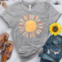 Sunflower Sun Tee - Free Spirited