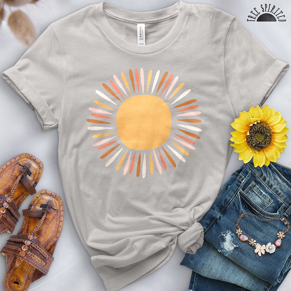 Sunflower Sun Tee - Free Spirited