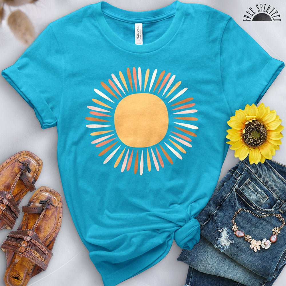 Sunflower Sun Tee - Free Spirited