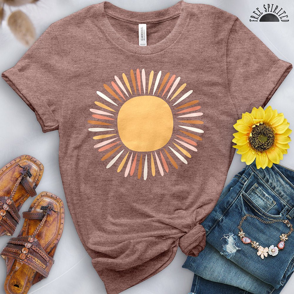 Sunflower Sun Tee - Free Spirited