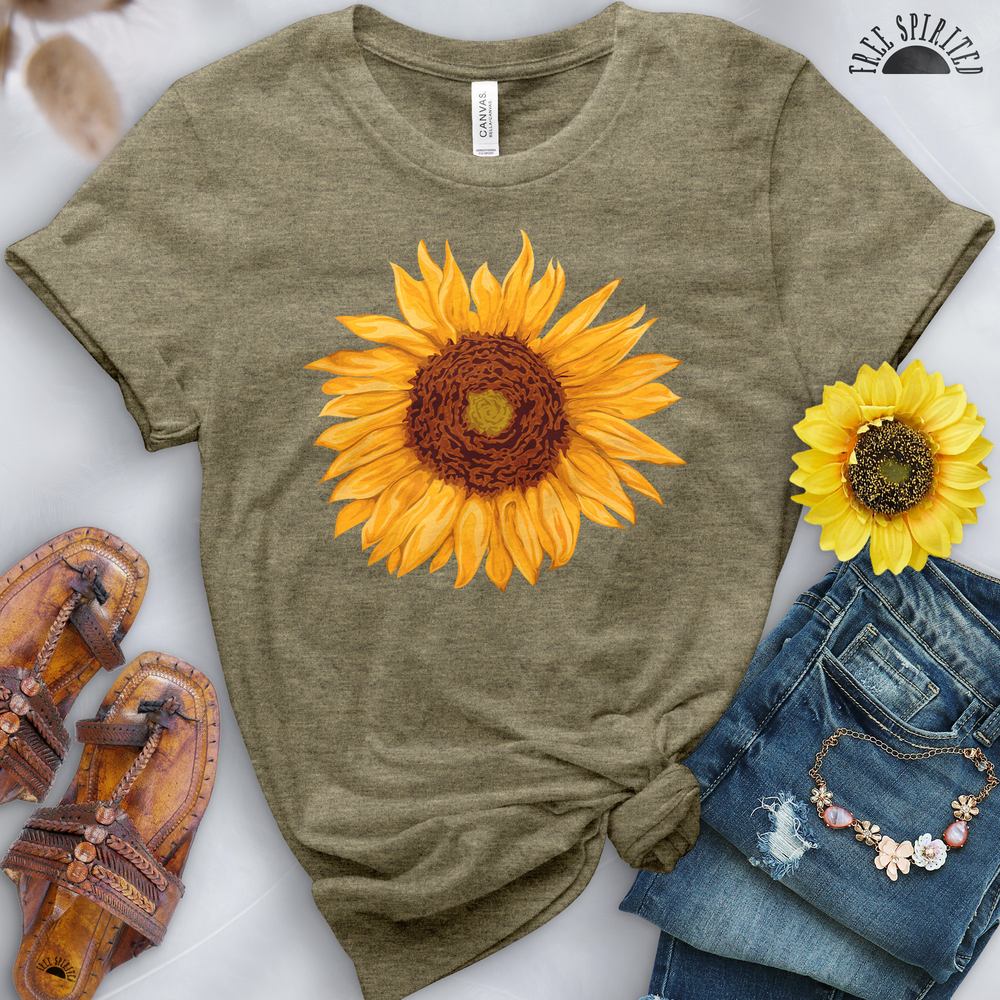 Sunflower Tee - Free Spirited