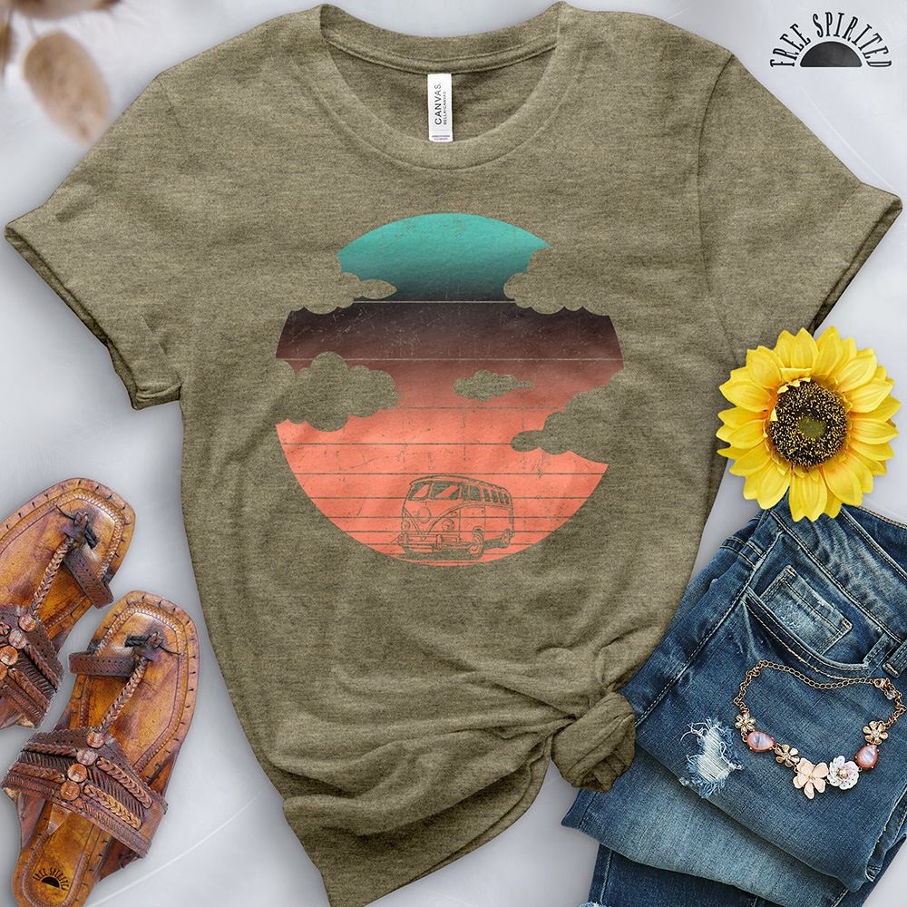 Sunset Drive Tee - Free Spirited