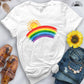 Sunshine and Rainbows Tee - Free Spirited