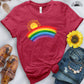 Sunshine and Rainbows Tee - Free Spirited