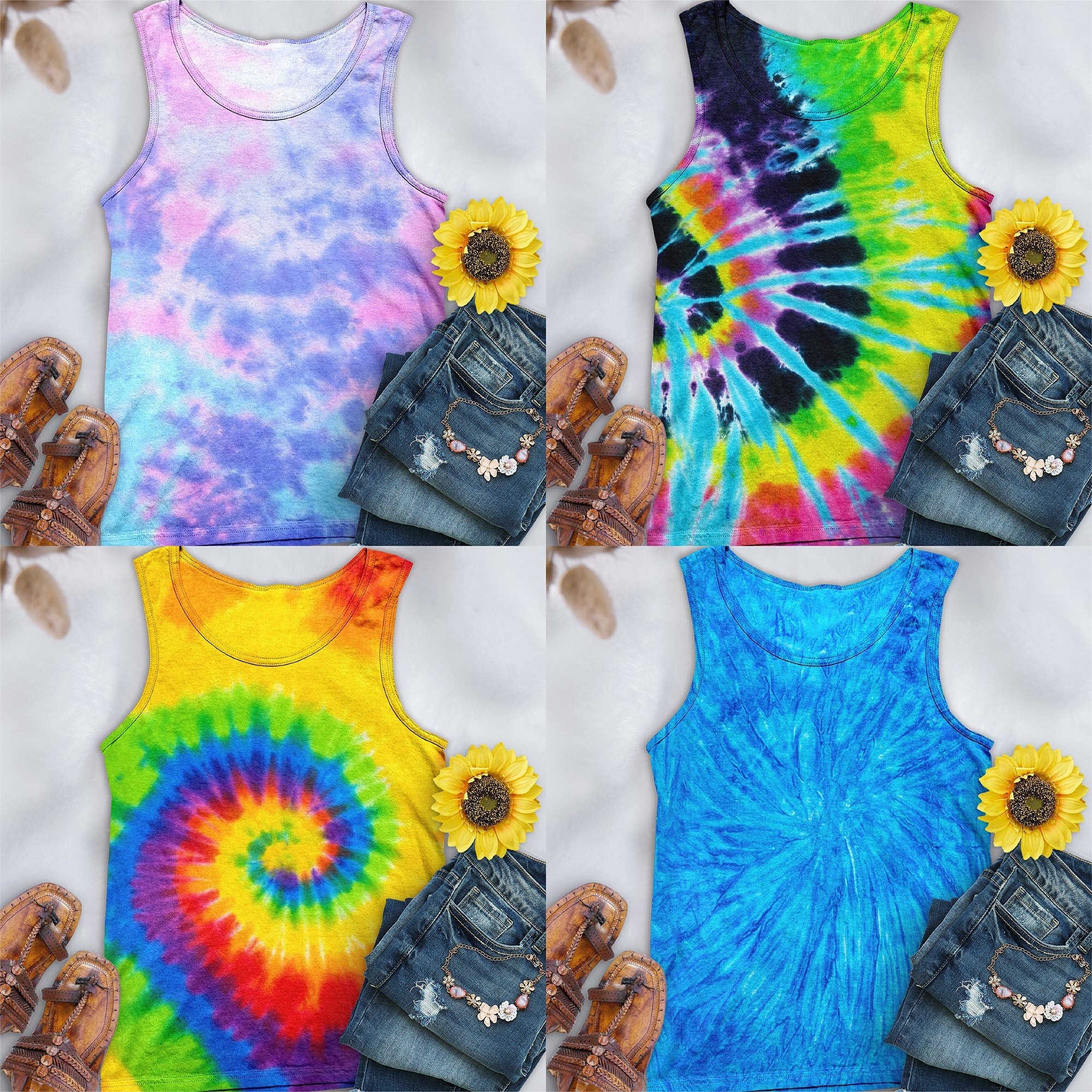 The Best Deal: Tank-Top Best Sellers Bundle - Free Spirited