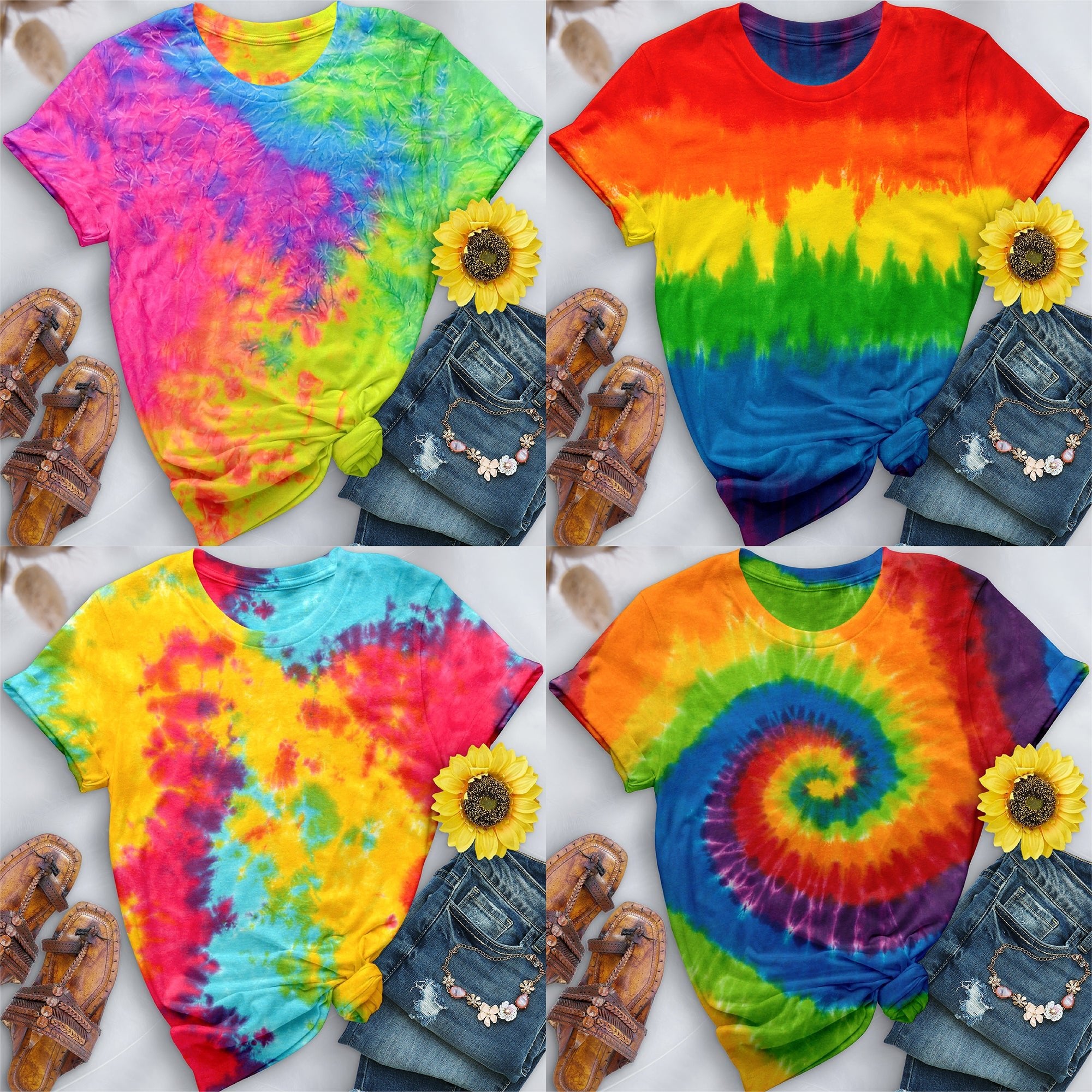 The Best Deal: Vibrant Rainbow Bundle - Free Spirited