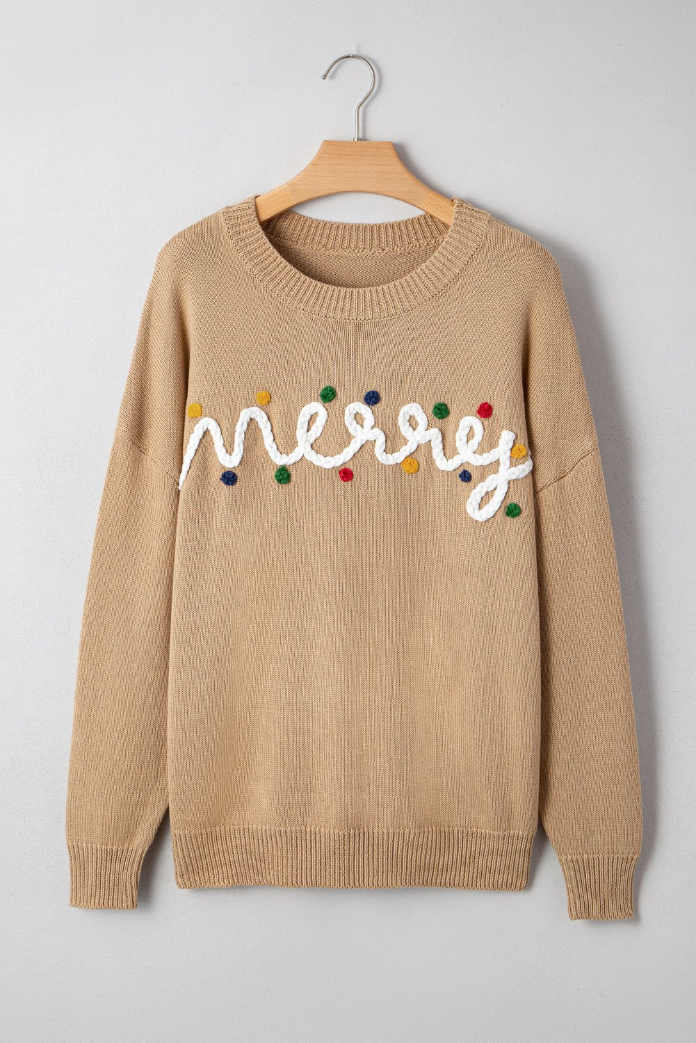 Theresa Detail Christmas Dolman Sweater - Free Spirited