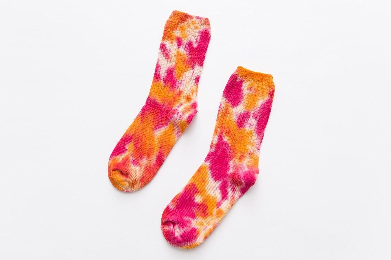 Tie-Dye Crew Socks - Free Spirited