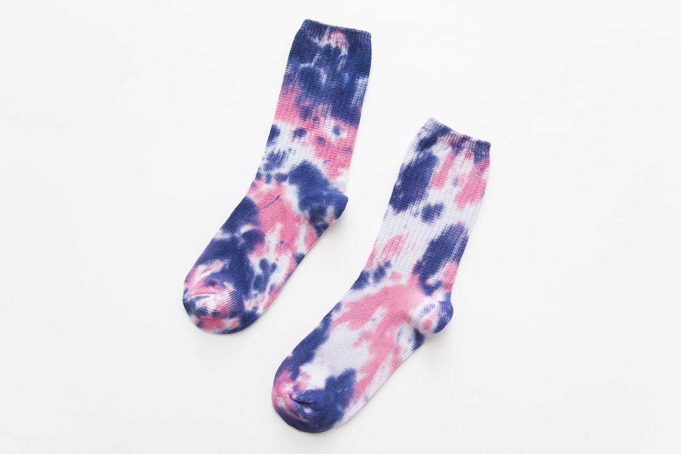 Tie-Dye Crew Socks - Free Spirited