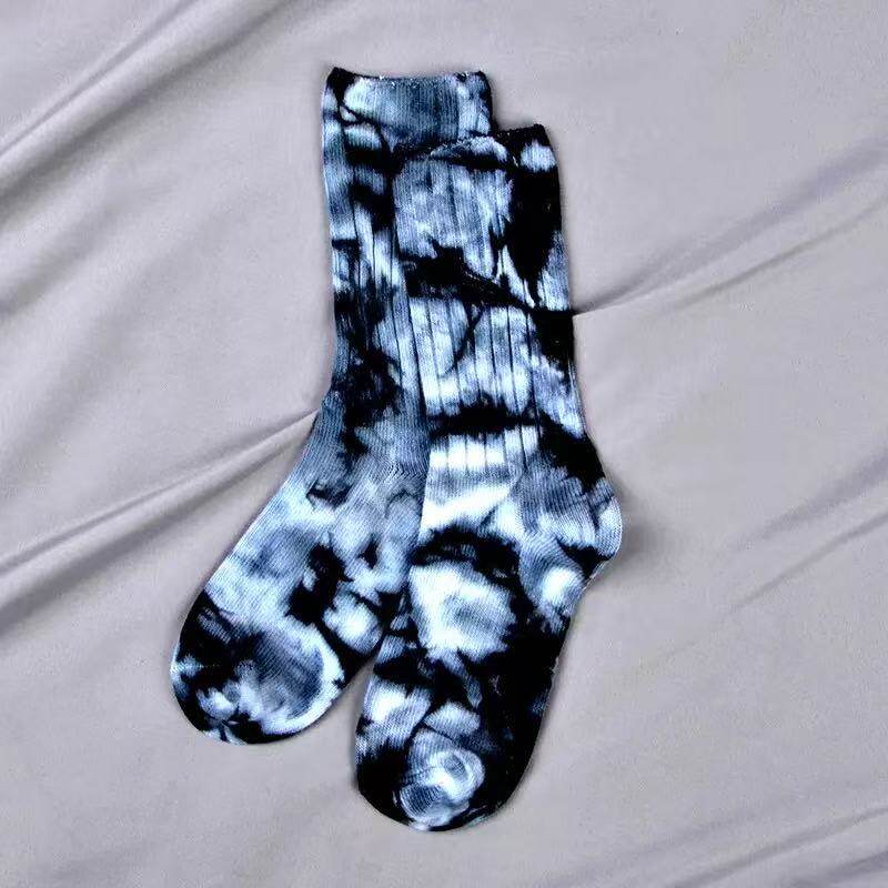 Tie-Dye Crew Socks - Free Spirited